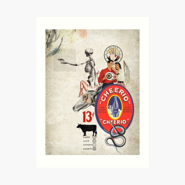 CHEERIO 13 Art Print