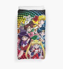 Sailor moon - Chibi Candy Edit. (Black) Duvet Cover