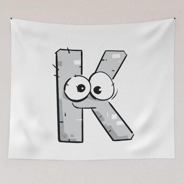 Item preview, Cute K designed and sold by Neda Sadreddin.