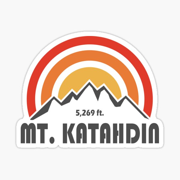 Mt. Katahdin Sticker