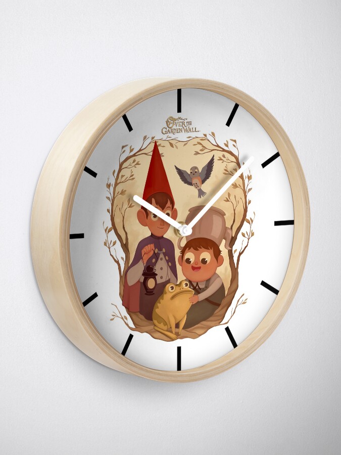 Alternate view of Over the garden wall Clock