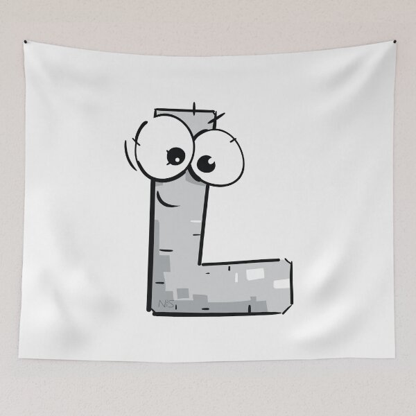Item preview, Cute L designed and sold by Neda Sadreddin.