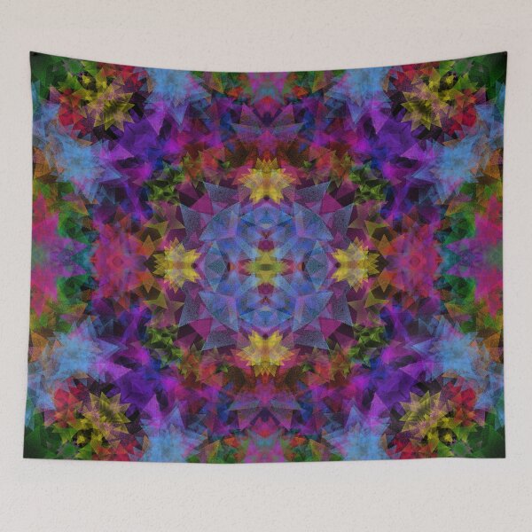 Item preview, Kaleidoscope black background designed and sold by Allie Schell.