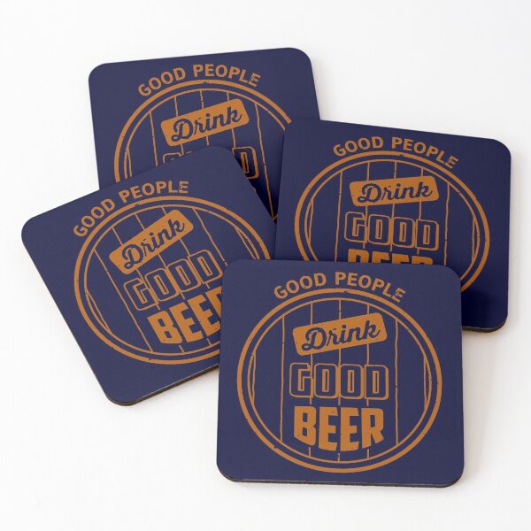 Item preview, Good People Drink Good Beer designed and sold by madtoyman.