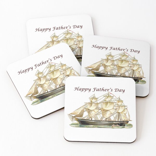 Item preview, Father's Day Classic Tall Ship designed and sold by MurphyMorganGifts.