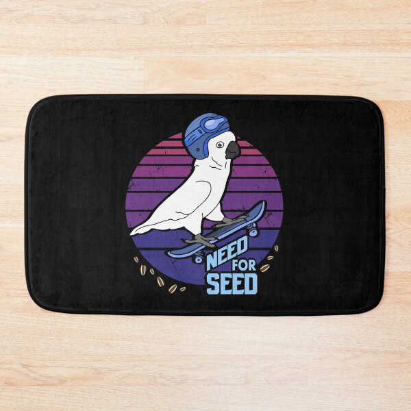 Item preview, Need for Seed - skater Cockatoo doodle designed and sold by FandomizedRose.