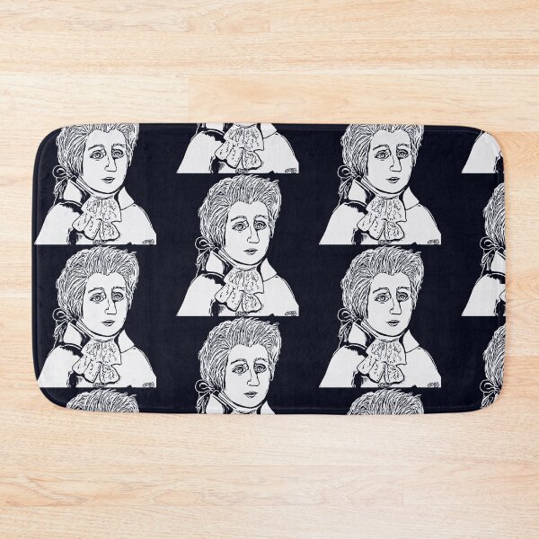 Item preview, Black and White Mozart designed and sold by Little Red Art.
