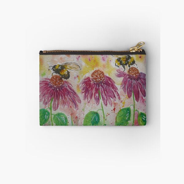 Item preview, Bumblebees on Echinacea designed and sold by Casimirasart.