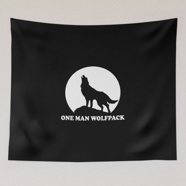 Item preview, One Man Wolfpack designed and sold by AlongFeast.