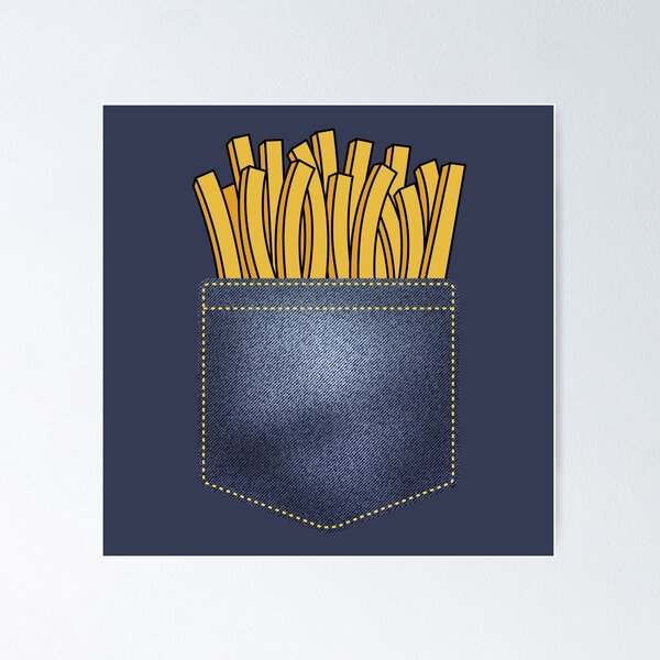 Artikelvorschau, Gefälschte Tasche Pommes Frites entworfen und verkauft von Artsthetic Collection.
