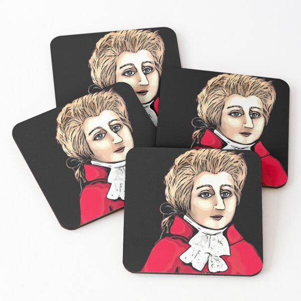 Artikelvorschau, Mozart entworfen und verkauft von Little Red Art.
