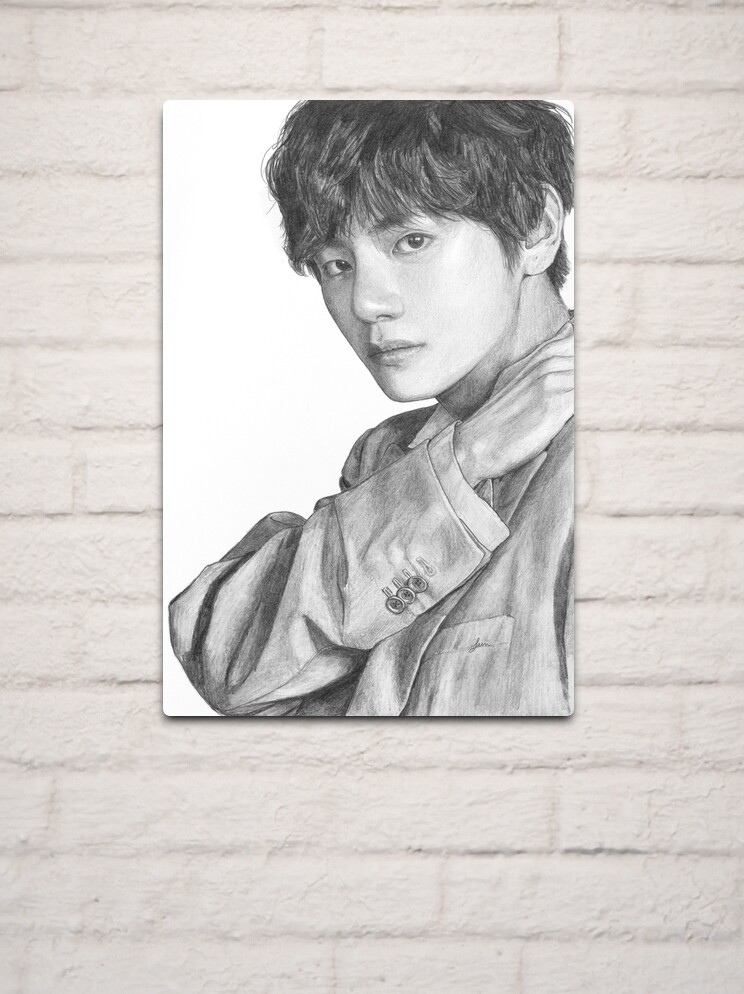 Bts Kim Taehyung Drawing Easy Btsjullle | Hot Sex Picture