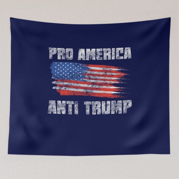 Item preview, Retro Pro-America Anti-Trump T-Shirt - Resist Tee Shirt designed and sold by niftee.