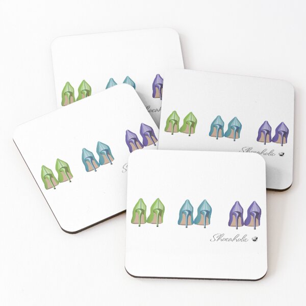 Item preview, High Heels Pumps Shoeaholic green, blue and violet designed and sold by Alexandra Kueny.