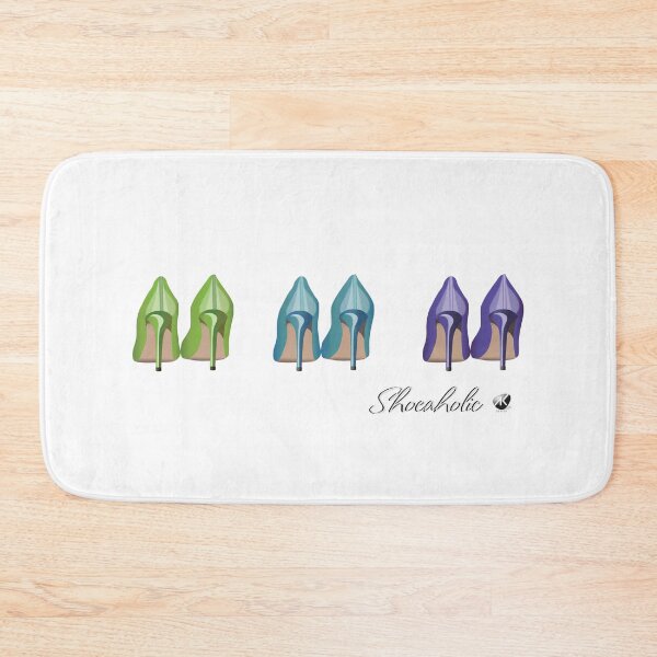 Item preview, High Heels Pumps Shoeaholic green, blue and violet designed and sold by Alexandra Kueny.