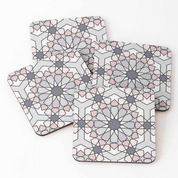 Item preview, Geometric Pattern: Arabic Tiles: Winter designed and sold by Red Wolf.