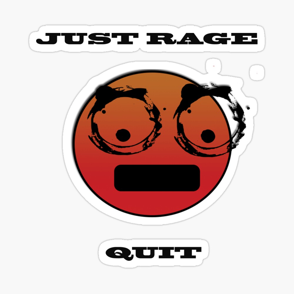 which rage quitter are you | Greeting Card