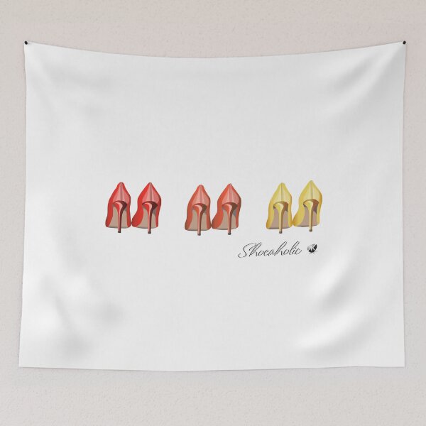 Item preview, High Heels Pumps Shoeaholic red, orange and yellow designed and sold by Alexandra Kueny.