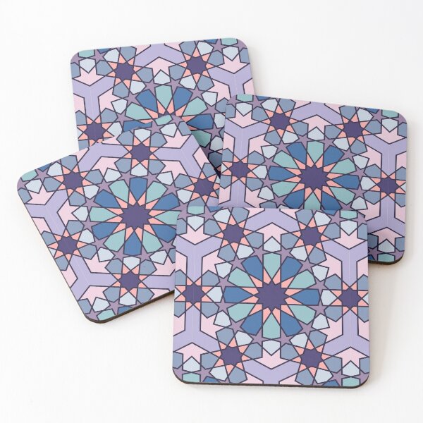 Item preview, Geometric Pattern: Arabic Tiles: Iris designed and sold by Red Wolf.