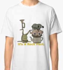 Greg and pet Frog. It's a Rock Fact. Classic T-Shirt