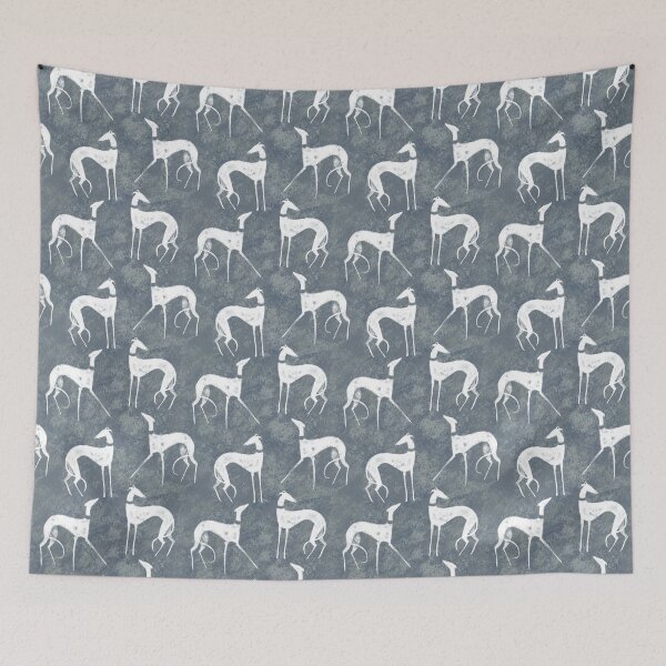 Item preview, White Galgos designed and sold by lobitos.