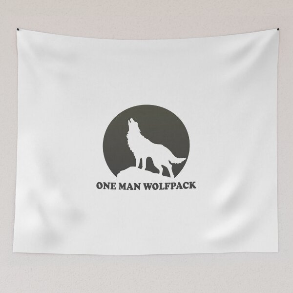 Item preview, One Man Wolfpack designed and sold by AlongFeast.