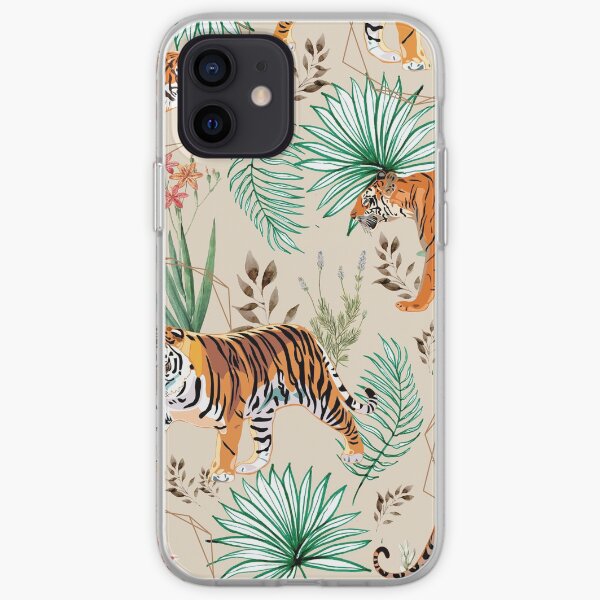 Tropical and Tigers iPhone Soft Case