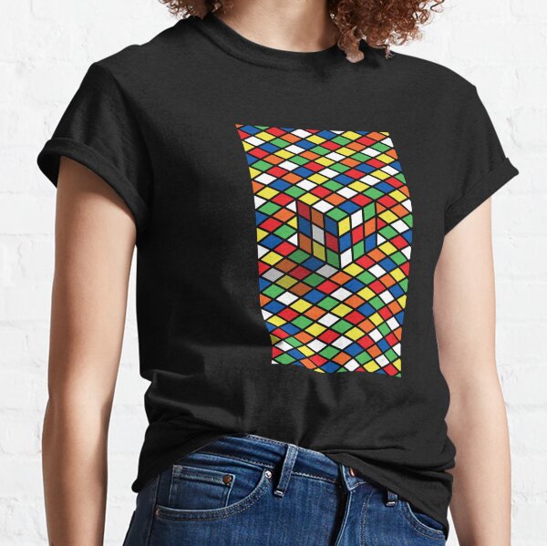 Rubiks Cube 3D Classic T-Shirt