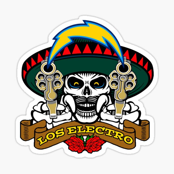 Item preview, Los Electro; Electrician; designed and sold by StickerApe.