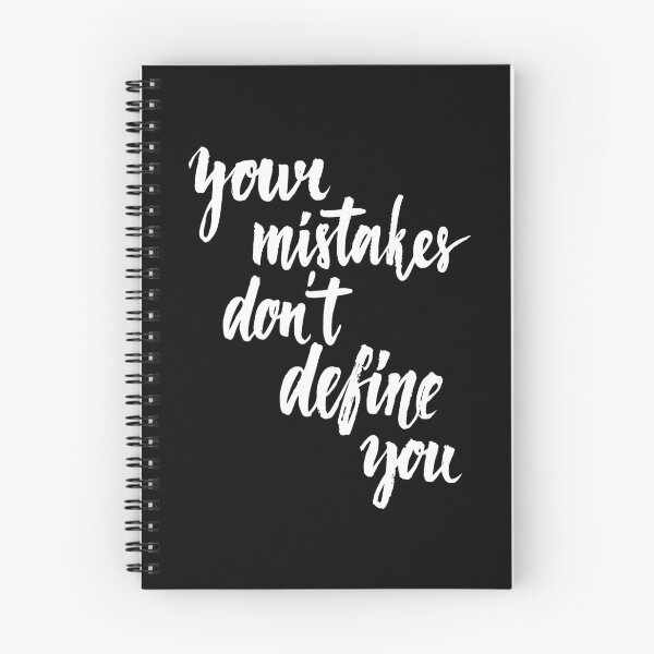 Item preview, Your Mistakes Don't Define You  Startup Inspirational Quote  designed and sold by ProjectX23.