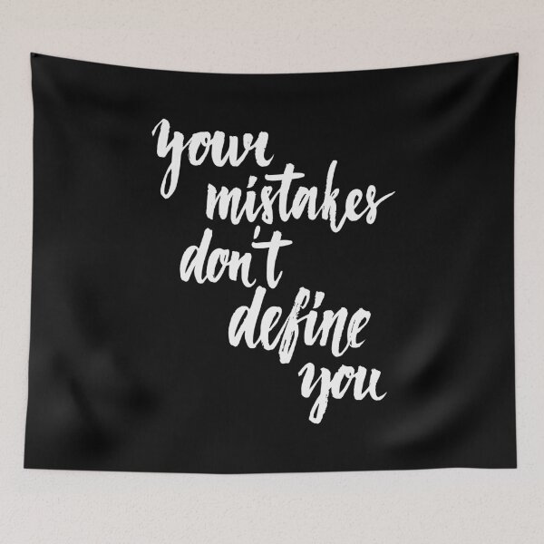 Item preview, Your Mistakes Don't Define You  Startup Inspirational Quote  designed and sold by ProjectX23.