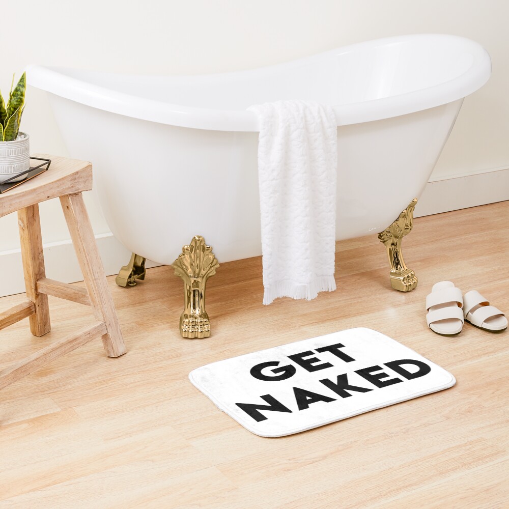 GET NAKED Bath Mat