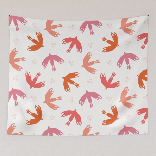 Item preview, Abstract bird cloud cut out shapes.  designed and sold by Limolida.
