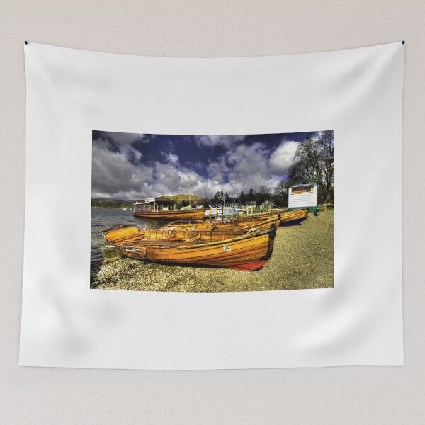 Item preview, Rowing Boats at Ambleside  designed and sold by hawkie.