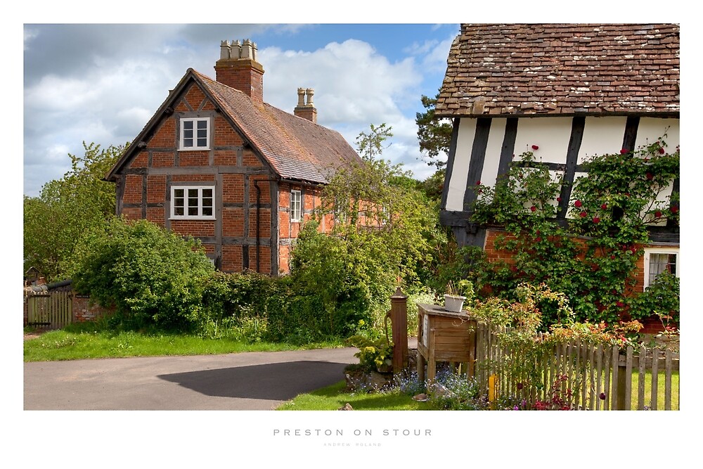 "Preston on Stour, Warwickshire" by Andrew Roland Redbubble