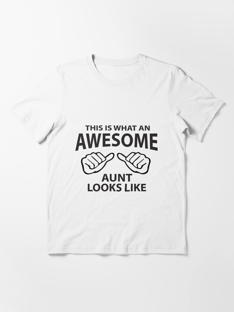 awesome aunt shirt