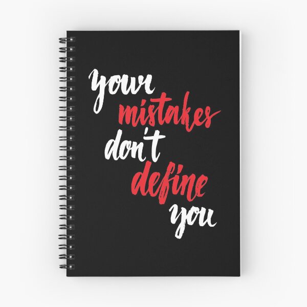Item preview, Your Mistakes Don't Define You  Startup Inspirational Quote  designed and sold by ProjectX23.