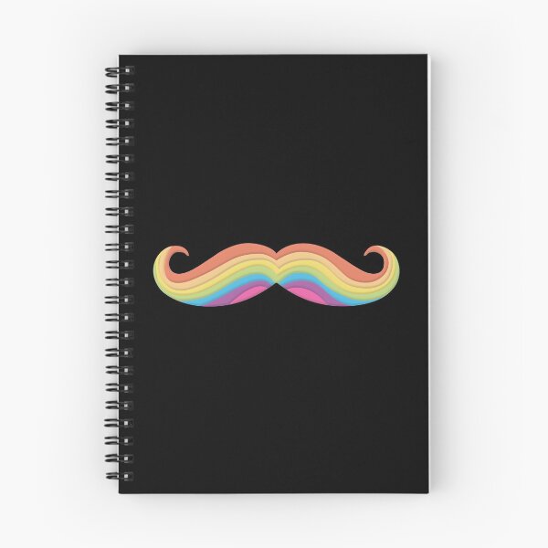 Item preview, Rainbow Mustache designed and sold by AlongFeast.