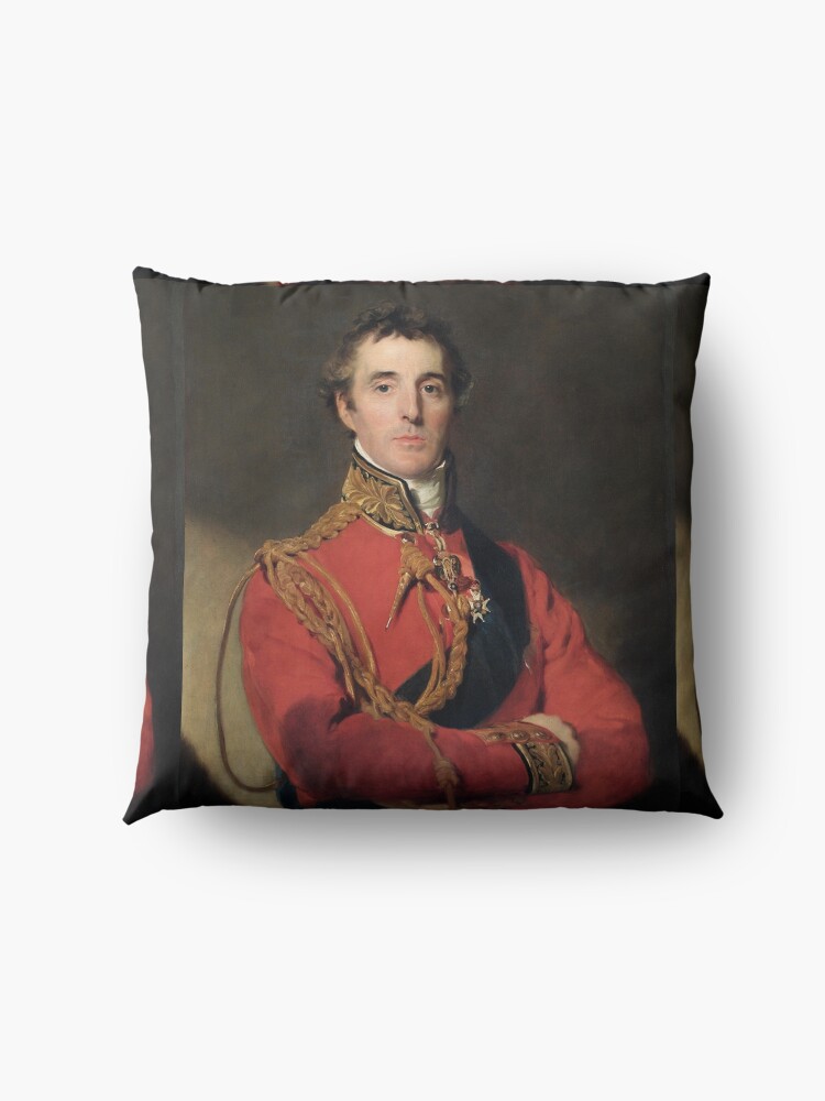 Alternate view of THE DUKE OF WELLINGTON. Arthur Wellesley, 1st Duke of Wellington. Floor Pillow