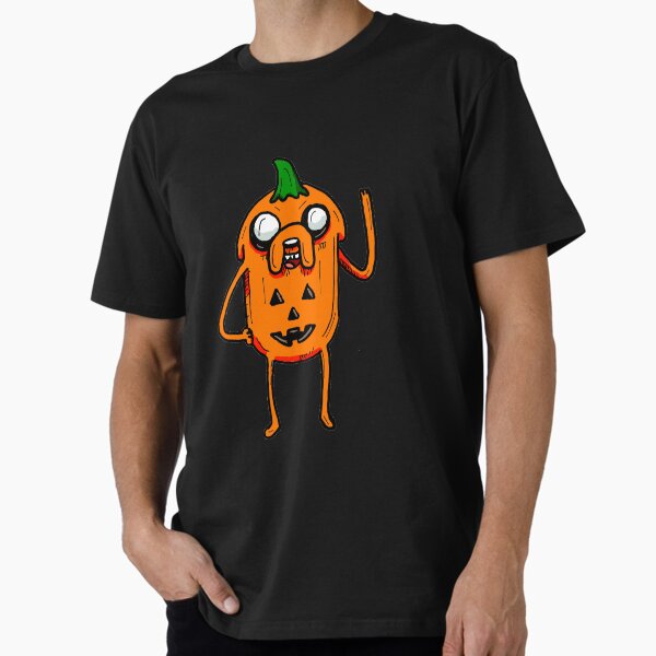 Artikel-Vorschau von Halloween Jake the Dog von Adventure Time ™ als Kürbis mit Kürbislaterne, designt und verkauft von sketchNkustom.