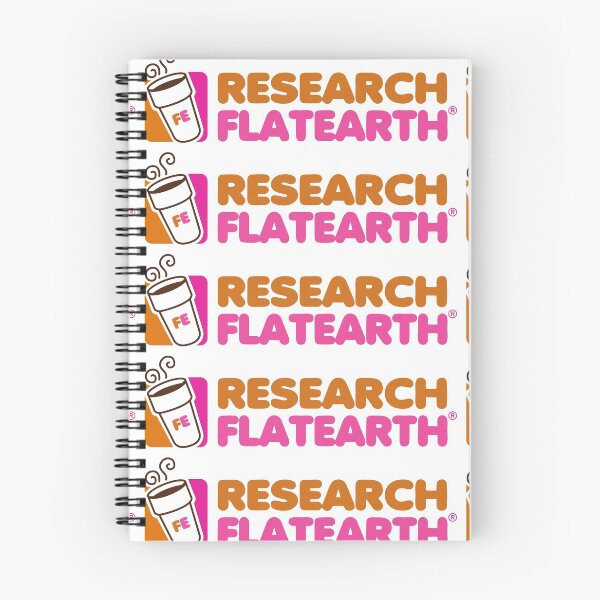 Item preview, Research Flat Earth (Dunkin' Donuts Edition) designed and sold by printagonist.