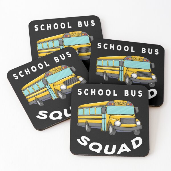Item preview, School Bus Squad - Back to School Group Gift Ideas for Friends designed and sold by ASClothDesign.