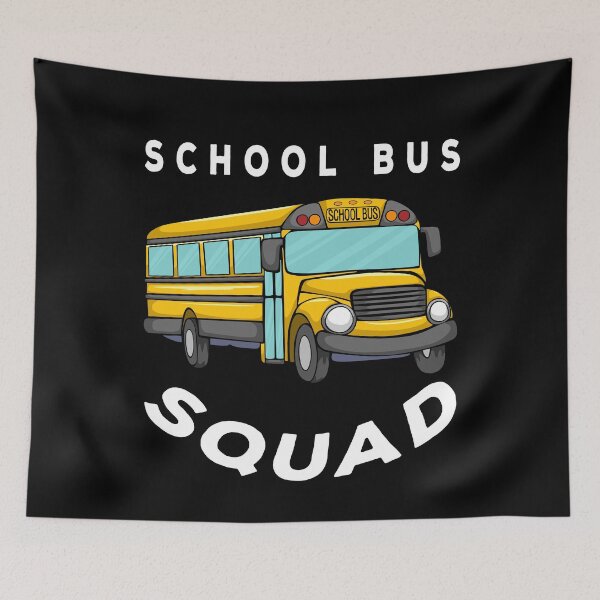 Item preview, School Bus Squad - Back to School Group Gift Ideas for Friends designed and sold by ASClothDesign.