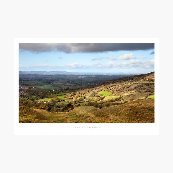 Cleeve Common, Cheltenham Photographic Print