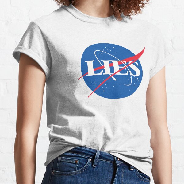 NASA LIES LOGO Classic T-Shirt
