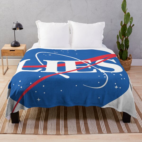 Item preview, NASA LIES LOGO designed and sold by printagonist.