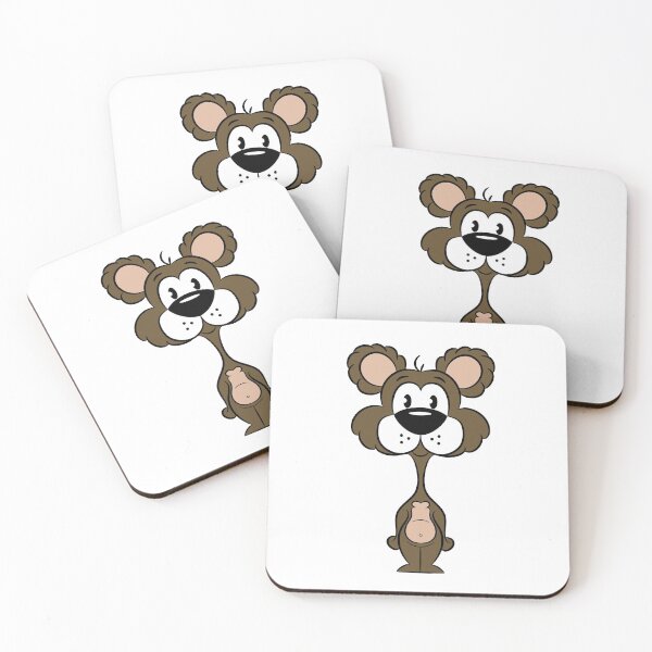 Item preview, Cute and Dummy Brown Bear Cartoon designed and sold by MirAnBG.