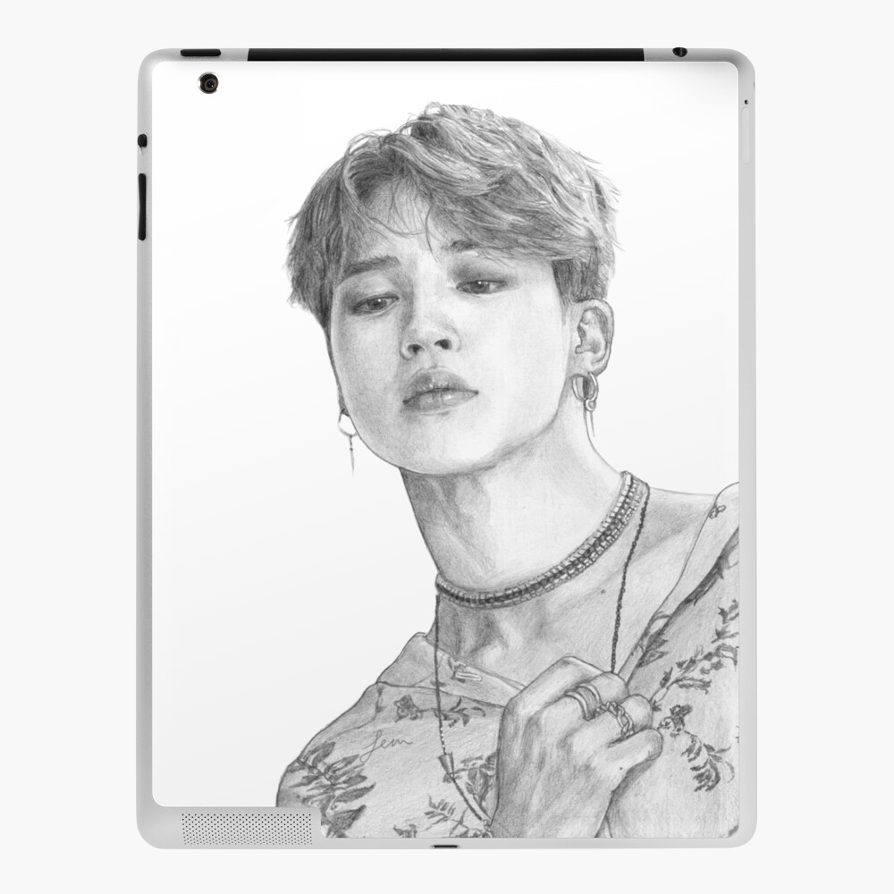 Drawing Portrait Jimin [Kpop Bangtan Boys] by Elujih | OurArtCorner