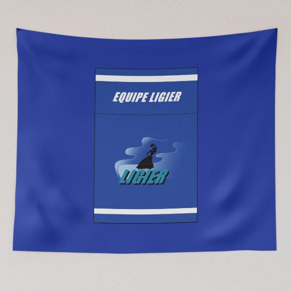 Item preview, Equipe Ligier F1 Team Cigarette Pack design designed and sold by GetItGiftIt.