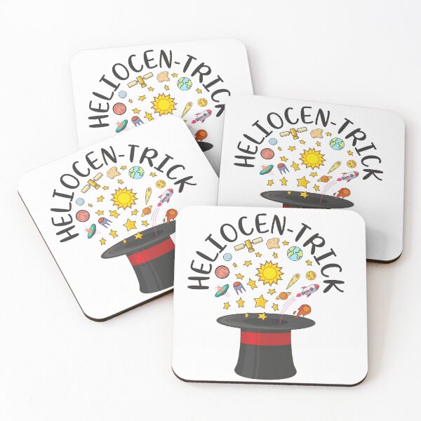 Item preview, HELIOCEN-TRICK You don't fool me (Flat Earth Art) designed and sold by printagonist.